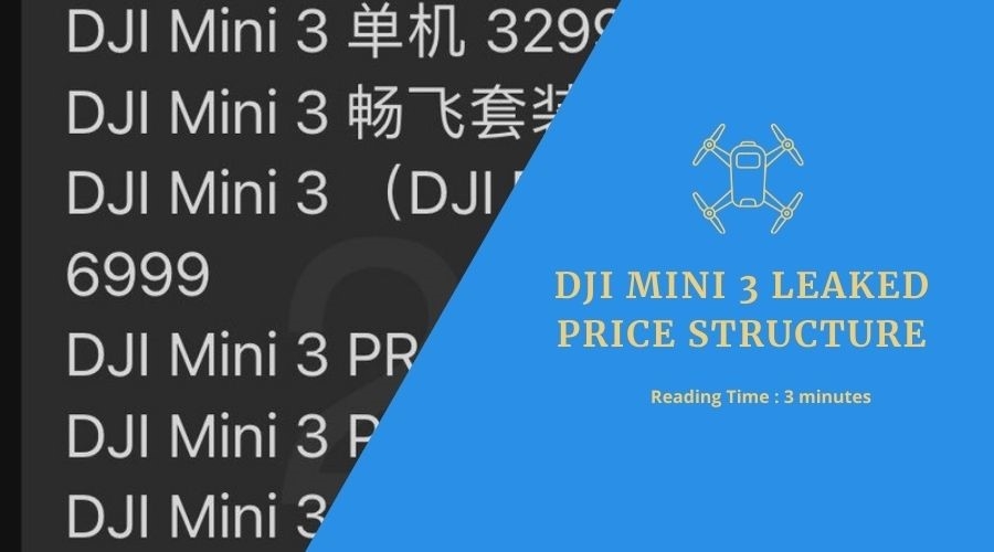 DJI раскрывает крутую структуру цен на Mini 3