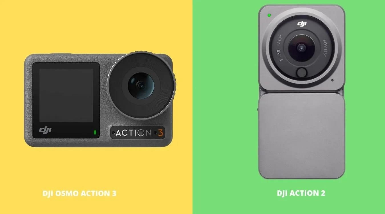 Сравнение DJI Osmo Action 3
