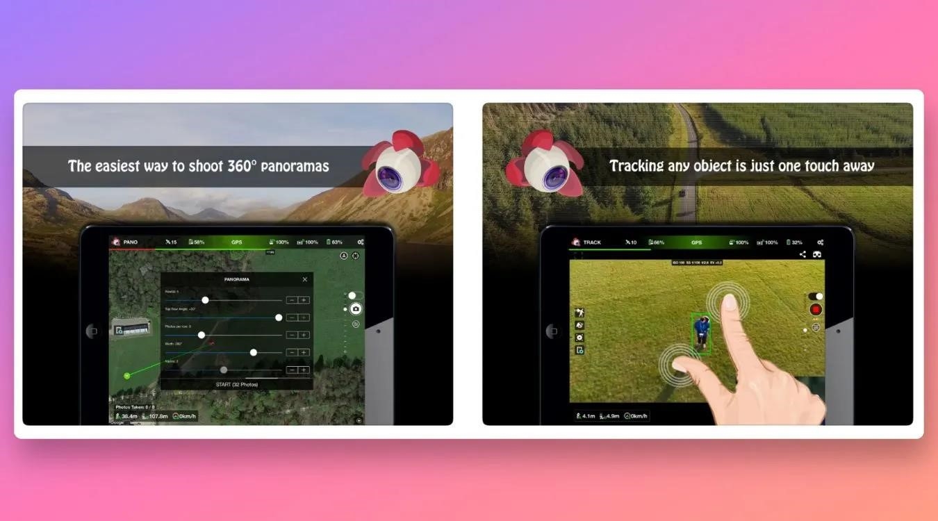 Альтернативы приложения DJI Fly — приложение Litchi